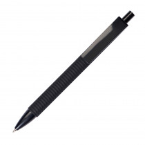 Długopis plastikowy - czarny z klipsem