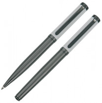 Zestaw piśmienny długopis i pióro kulkowe MARIGNY Pierre Cardin - biały