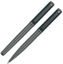 Zestaw piśmienny długopis i pióro kulkowe MARIGNY Pierre Cardin - ciemnoszary 