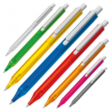 Długopis plastikowy - niebieski